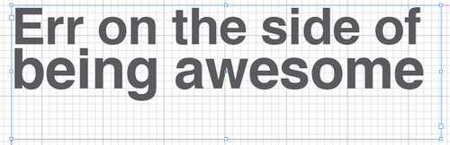 Being Awesome